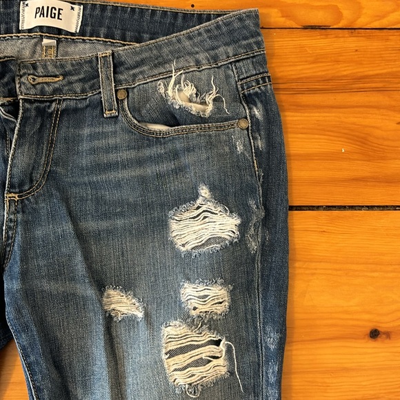 PAIGE Ripped Jeans - Picture 5 of 11
